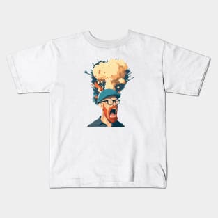 Brain Burst: When Ideas Explode Kids T-Shirt